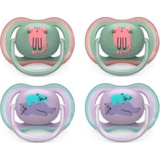 👉 Speen meisjes groen Phillips Avent Fopspeen ultra air Meisje van 6-18 maanden