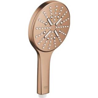 👉 Handdouche Grohe Rainshower SmartActive Ø130mm geborsteld brons/warm sunset 4005176558498
