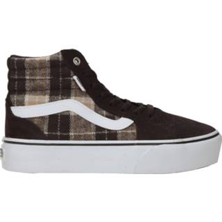 👉 Veterboots bruin active Vans Filmore Hi Platform Plaid Mix Veterboot
