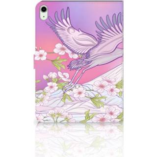 👉 Flipcase IPad Air (2020/2022) 10.9 inch Flip Case Bird Flying 8720632153234