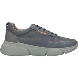 👉 Sneakers grijs veters laag kunststof textiel active leer Tamaris Sneaker 4064196420383