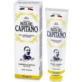 👉 Tandpasta geel Pasta del Capitano Sicily Lemon - 75 ml 8002140137600