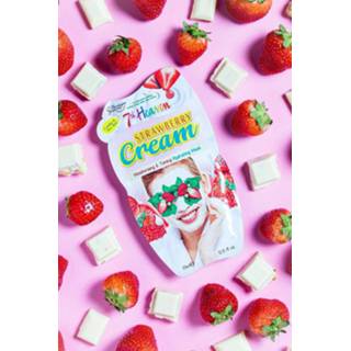 👉 Gezichtsmasker roze One Size 7Th Heaven Strawberry Cream Gezichtsmasker, Pink