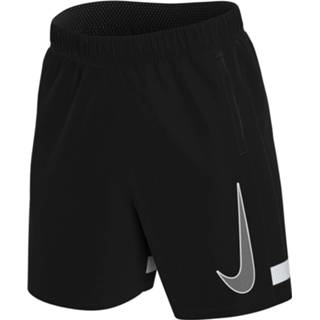 Trainingsbroek zwart polyester senior Trainingsbroekje Dri-Fit Academy Short Woven Black