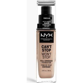👉 One Size porcelain Nyx Professional Makeup Can'T Stop Won'T Full Coverage Foundation,