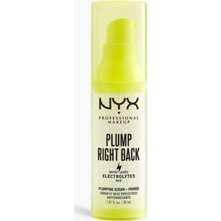 👉 Serum One Size clear Nyx Professional Makeup Plump Right Back Primer & Serum, 2091011835