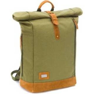 👉 Fillikid Luierrugtas Rolltop Canvas Olijfgroen