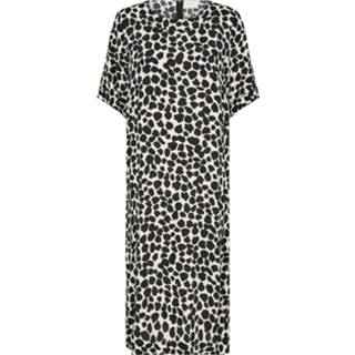 👉 Jurk met gevlekt dessin | Fqamira