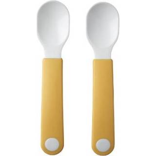 👉 Lepel geel leer jongens MEPAL Leren mio set van 2 - Yellow 8711269993539