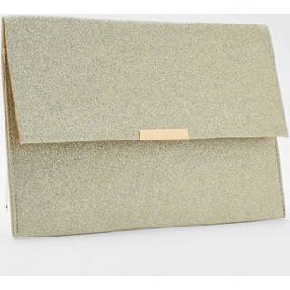 👉 Handtas goud One Size Glitter Met Flap, Gold