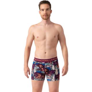 👉 Boxershort katoen s mannen bruin Heren 10-Pack Boxershorts Print 8720594107481