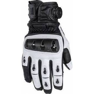 👉 Glove wit leather m active KNOX Orsa White MKII Motorcycle Gloves