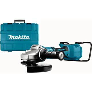 Haakse slijper active Makita DGA900ZKX1 2x18V Li-ion Accu 230mm body in koffer