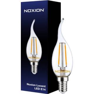 Noxion Lucent LED E14 Gebogen Punt Kaars Gloeilamp Helder 2.5W 250lm - 827 | Vervanger voor 25W