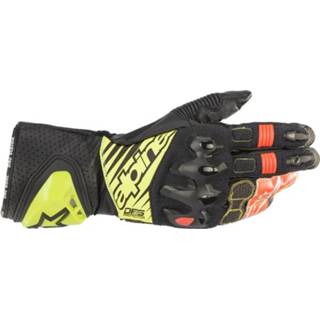 👉 Glove zwart geel wit rood 2XL active Alpinestars GP Tech V2 Gloves Black Yellow Fluo White Red 8059175931376