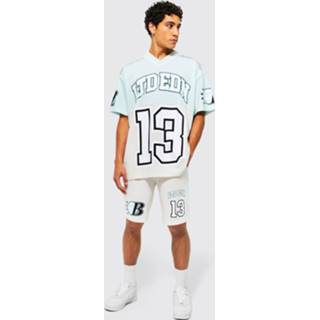 👉 M Oversized Mesh Ltd Edn Set Met V-Hals, Mint