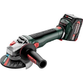 👉 Accuslijper active Metabo WB 18 LT BL 11-125 Quick 18V Li-Ion Accu-slijper set (2x 5.2Ah) in MetaBox 4061792206106