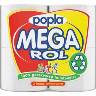 👉 Toiletpapier active Popla Megarol 4 stuks 8710300495001