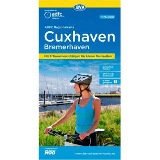 👉 Fietskaart BVA Bikemedia - Cuxhaven Bremerhaven 2. Auflage 2022 9783969900857