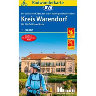 Fietskaart BVA Bikemedia - Münsterland Kreis Warendorf 11. Auflage 2021 9783969900598