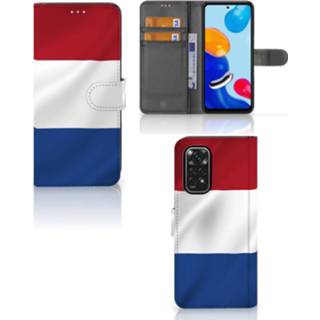 👉 Nederlandse vlag Xiaomi Redmi Note 11/11S Bookstyle Case 8720632448989