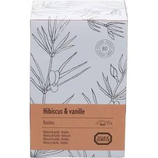 👉 Hibiscus&vanille, Rooibos, 15 theebuiltjes