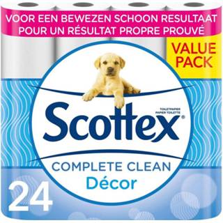 👉 Toiletpapier active Scottex Complete Clean 24 stuks 5029053576510