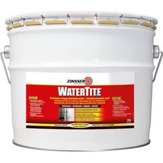 👉 Grondverf wit active Zinsser Watertite mat - 10L 5413436840419