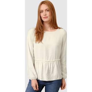 Blous offwhite viscose effen vrouwen Blouse in comfortabel model zonder sluiting Laura Kent 4055706355776 4055706361159