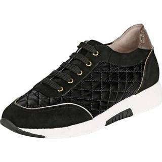 👉 Sneakers zwart effen vrouwen Sneaker in doorgestikte look Alba Moda 4055708836068 4055708836099