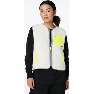 👉 Body warmer limestone grey multi XL unisex wit XXL l Selecteer Maat XS s m kant Converse Sherpa Reversible Bodywarmer