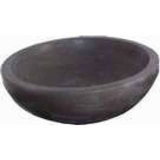 👉 Waskom antraciet 2x Rond Sanilux Trend Dynasty 38x12 cm 8719304041108