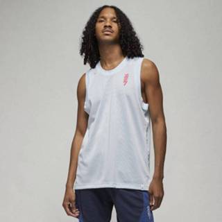 👉 Tanktop XS blauw male men mannen Jordan Dri-FIT Zion voor heren - 195870520380