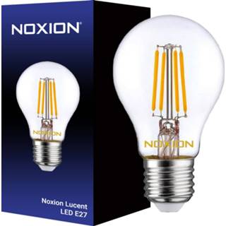 👉 Noxion Lucent LED E27 Peer Gloeilamp Helder 8.5W 1055lm - 827 Vervanger voor 75W