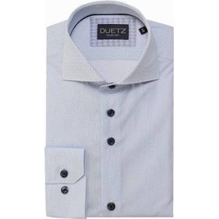 👉 Dress active Duetz 1857 katoenen overhemd stipprint 8719902042743