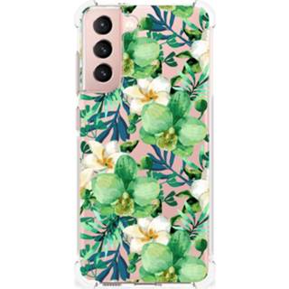 👉 Orchidee groen Samsung Galaxy S21 FE Case 8720632110190
