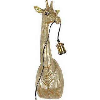 Wandlamp goud polystone giraf E27 - L20,5B19H61CM 7439647147169
