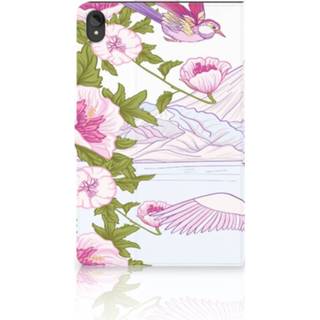 👉 Flipcase Lenovo Tab P11 | Plus Flip Case Bird Standing 8720632538994