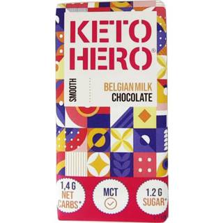 👉 Chocoladereep active Keto Hero Chocolade Reep Melk 100 gr 5425032435029