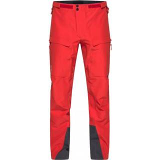 👉 Haglöfs - L.I.M ZT Shell GTX Pro Pant - Regenbroek maat XXL, rood