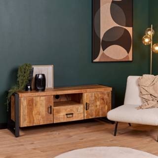 👉 Mangohout naturel mannen Tv kast industrieel Ben- meubel 150 cm - mango 7439647195108