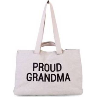 👉 Ecru canvas polyester jongens beige senioren CHILD HOME Oma Tas 5420007162696