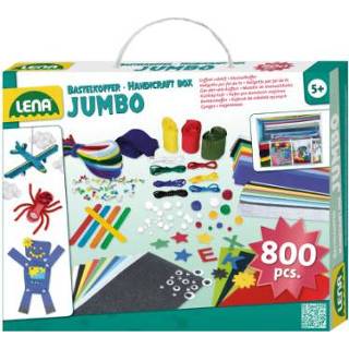 👉 Meisjes LENA ® Craft koffer Jumbo 4006942879106