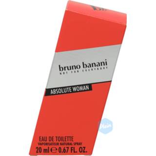 👉 Active vrouwen Bruno Banani Absolute Woman Eau de Toilette Spray 20 ml 737052904177