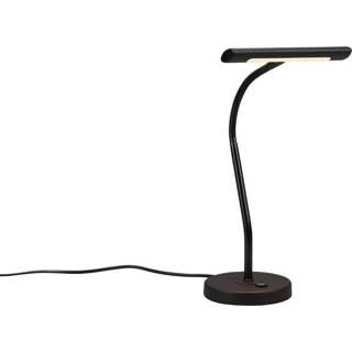 👉 Bureaulamp zwarte active Trio international led Curtis 579790132 4017807452549