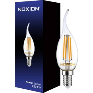 Kaars gloeilamp Noxion Lucent LED E14 Gebogen Punt Helder 4.5W 470lm - 827 | Dimbaar Vervanger voor 40W 8719157031721