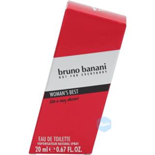 👉 Active vrouwen Bruno Banani Womans Best Eau de Toilette Spray 20 ml 8005610255835