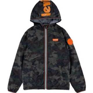 👉 Levi's® Windbreaker Jasje Tijm / Navy Camo voor kinderen