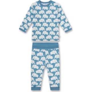 👉 Pyjama turkoois biologisch katoen Sanetta Olifanten 4060972850306