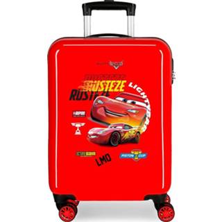 👉 Trolley rood Cars Red ABS Disney 55 Cm 4 Wheels 8435578381381